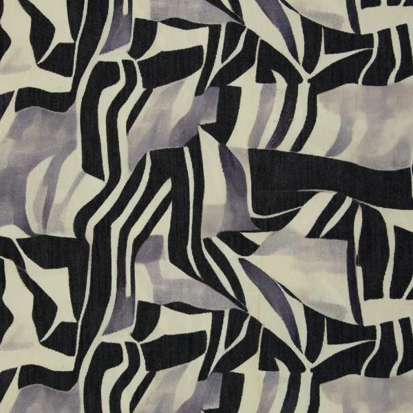 Denim Jeans Agnes Abstrakt Schwarz/Grautöne von Swafing